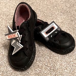 Rock star Zara toddler shoes. New without tag.